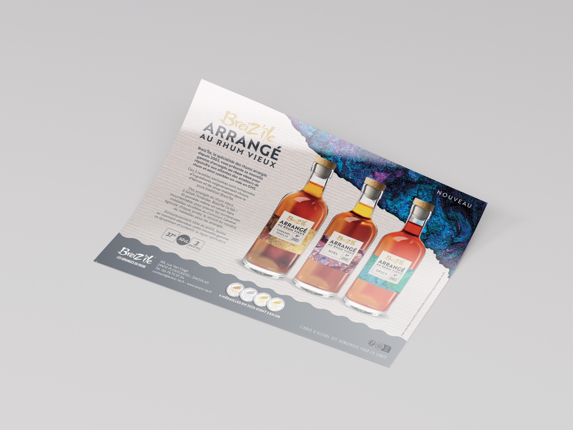 flyer arrangés du rhum