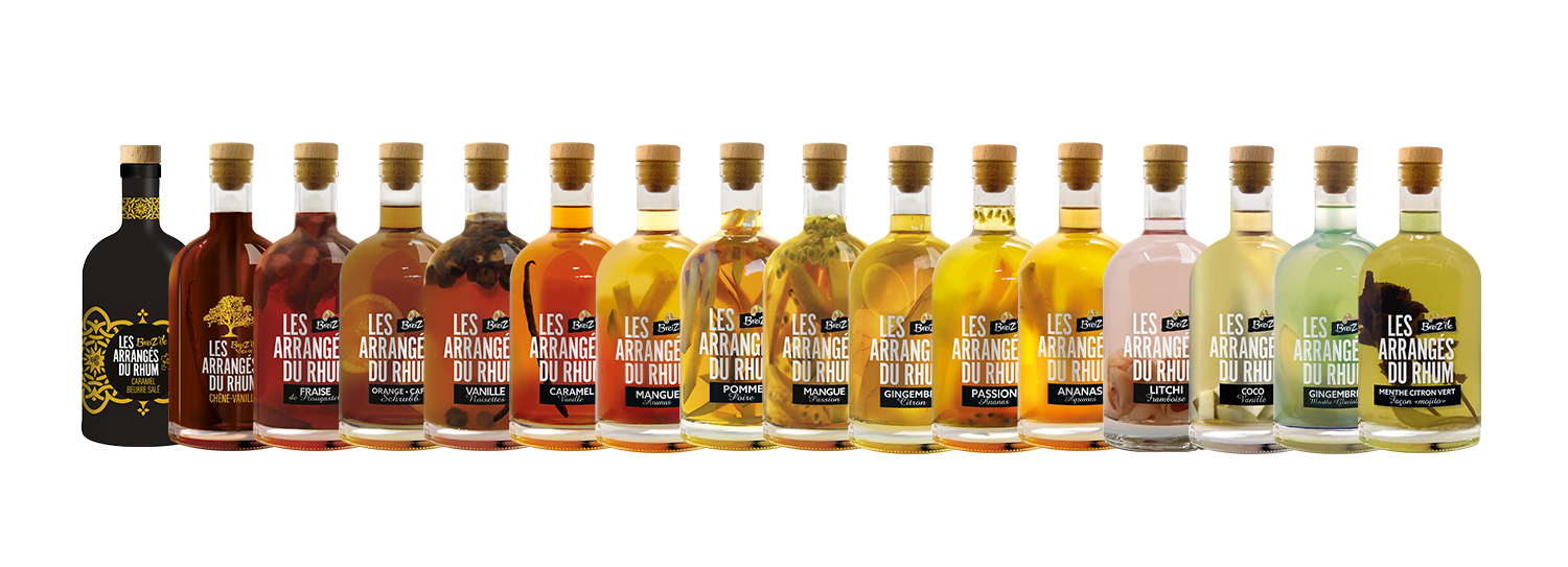 les arranges du rhum-gamme